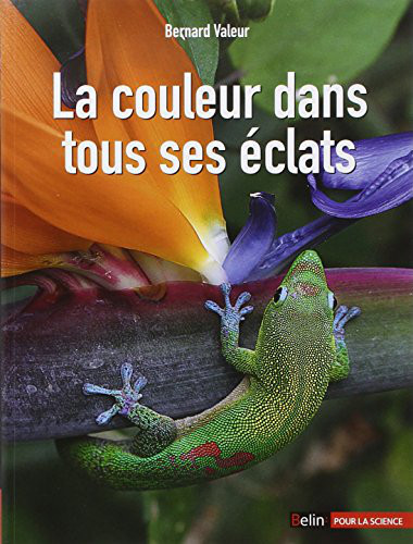 image de couverture du livre : La couleur dans tous ses éclats, édité chez Belin : pour la science en 2011.  JPEG - 70.6 ko